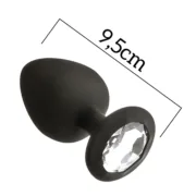 Plug Anal Attraction Mai Pleasure Toys Preto Consoladores - nacloset