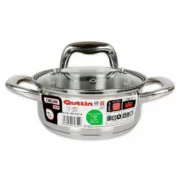 Caçarola Quttin 139494 Com tampa Aço Ø 16 x 7 cm (6 Unidades) (16 cm) (1,5 L) A Preço de Revenda - nacloset 2