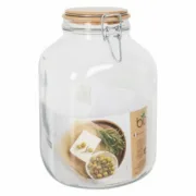 Bote Borgonovo Primizie Bambu 4,25L 14,5 x 14,5 x 26 cm (6 Unidades) (4,25 L) A Preço de Revenda - nacloset 2