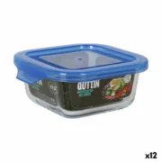 Lancheira Quttin   Azul 12 x 12 x 5,3 cm (12 Unidades) A Preço de Revenda - nacloset