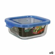Lancheira Quttin   Azul 14 x 14 x 5,5 cm (12 Unidades) A Preço de Revenda - nacloset