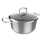 Caçarola Cecotec Polka Classy Ø 24 cm Aço inoxidável (4 L) Cozinha | Gourmet - nacloset