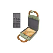 Sanduicheira Cecotec Rock’nToast Retro One 600 W 700 W Verde Cozinha | Gourmet - nacloset