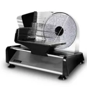 Máquina de Cortar Fiambre Cecotec Rock’nCut Twin 180W Preto Inox Cozinha | Gourmet - nacloset