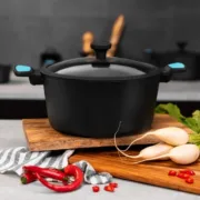 Caçarola com Tampa Cecotec Polka Platinum 28 Pot Thunder 4,5 L Preto Cinzento Alumínio Ø 28 cm Cozinha | Gourmet - nacloset 2