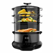 Vaporizador de ar quente para alimentos Cecotec Vapovita 3000 Pro Branco Aço inoxidável 1000 W Cozinha | Gourmet - nacloset