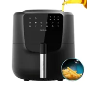 Fritadeira de Ar Cecotec Cecofry Rain 1500 W 1550 W 5,5 L Preto Cozinha | Gourmet - nacloset
