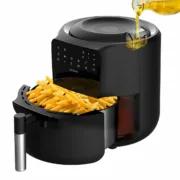 Fritadeira de Ar Cecotec Cecofry Rain Pack 1550 W 5,5 L Preto Cozinha | Gourmet - nacloset