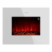 Chaminé Elétrica Decorativa de Parede Cecotec ReadyWarm 2690 Flames Connected Branco 1000 – 2000 W 2000 W Casa | Jardim - nacloset