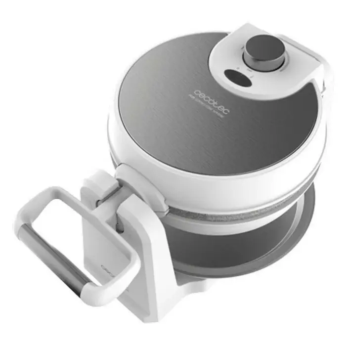 Máquina para Waffles Cecotec Fun Gofrestone Sphere 1000W Branco Prateado Confeitaria - nacloset 2