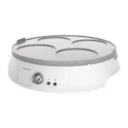 Máquina de Crepes Cecotec Fun Crepestone Twin 1200W Branco Confeitaria - nacloset