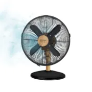 Ventilador de Mesa Cecotec EnergySilence 600 WoodDesk Preto 40 W Ar condicionado e ventiladores - nacloset