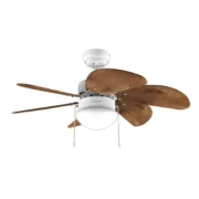 Ventilador de Teto com Luz Cecotec EnergySilence Aero 365 Branco Madeira 50 W Ar condicionado e ventiladores - nacloset