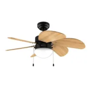 Ventilador de Teto com Luz Cecotec EnergySilence Aero 360 Preto Madeira 50 W Ar condicionado e ventiladores - nacloset