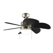 Ventilador de Teto com Luz Cecotec EnergySilence Aero 365 Dourado Madeira 50 W Ar condicionado e ventiladores - nacloset