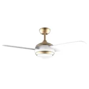 Ventilador de Teto com Luz Cecotec EnergySilence Aero 4265 Branco Dourado 18 W 65 W Ar condicionado e ventiladores - nacloset