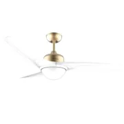 Ventilador de Teto com Luz Cecotec Aero 560 Branco Dourado 18 W 60 W Ar condicionado e ventiladores - nacloset