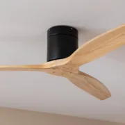 Ventilador de Teto Cecotec EnergySilence Aero 5500 Aqua Preto 40 W Ø132 cm Madeira Ar condicionado e ventiladores - nacloset 2