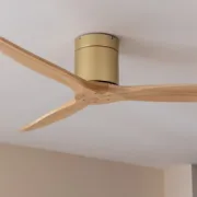 Ventilador de Teto Cecotec EnergySilence Aero 5500 Aqua Castanho Dourado 40 W Ø 132 cm Ar condicionado e ventiladores - nacloset 2