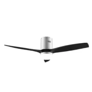 Ventilador de Teto com Luz Cecotec EnergySilence Aero 5600 Aqua Preto Prateado 20 W 40 W Ar condicionado e ventiladores - nacloset