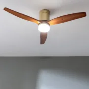 Ventilador de Teto com Luz Cecotec EnergySilence Aero 5600 Aqua Castanho Dourado 20 W 40 W Ar condicionado e ventiladores - nacloset 2
