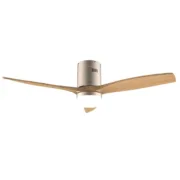 Ventilador de Teto com Luz Cecotec EnergySilence Aero 5600 Aqua Castanho Dourado 18 W 40 W Ar condicionado e ventiladores - nacloset