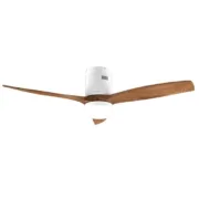Ventilador de Teto com Luz Cecotec EnergySilence Aero 5600 Aqua Branco Castanho 40 W Ar condicionado e ventiladores - nacloset