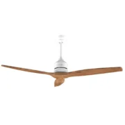 Ventilador de Teto Cecotec EnergySilence Aero 5270 Branco Preto 40 W Ø132 cm Madeira Ar condicionado e ventiladores - nacloset
