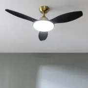 Ventilador de Teto com Luz Cecotec EnergySilence 4800 Preto Dourado 36 W Ar condicionado e ventiladores - nacloset 2