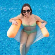 Rede de Água Flutuante Individual para Piscina Pulok InnovaGoods Camas de rede - nacloset 2