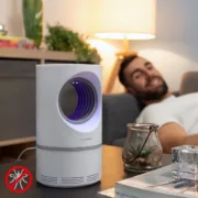 Lâmpada Anti-Mosquitos por Sucção KL Virvel InnovaGoods Casa | Jardim - nacloset