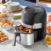 Fritadeira sem Óleo InnovaGoods Fryinn 3500 Preto Aço inoxidável 1400 W 3,5 L Cozinha | Gourmet - nacloset