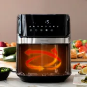 Fritadeira sem Óleo c/ Janela em Aço inoxidável (1700 W 6,5 L) Cozinha | Gourmet - nacloset 2