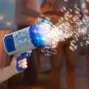 Pistola de Bolas de Sabão Gigantes com LED Gubles XL InnovaGoods Bebés e Crianças - nacloset 2