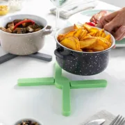 Bases para Tachos Dobráveis em Silicone (2 Unidades) A Preço de Revenda - nacloset 2