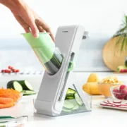 Mandolina Cortadora de Verduras Dobrável (5 em 1) Acessórios de Cozinha - nacloset