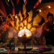 Projetor LED Recarregável com Altifalante Istarlyt InnovaGoods Acessórios para festas - nacloset