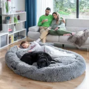 Cama de Animais de Estimação para Humanos Antisstress (XXL Grey) Idéias para a Casa - nacloset