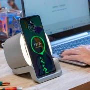 Altifalante Bluetooth c/ Carregador Sem Fios Carregadores e cabos USB - nacloset 2