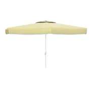 “Marbueno Guarda-sol Alumínio 8 Hastes D270 cm Poliéster Branco Jardim, Piscina e Terraço 10182” Casa | Jardim - nacloset