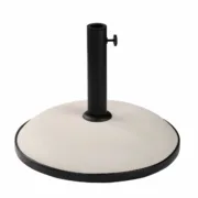 Base Sombrilla Redonda Marbueno 45×36 cm 20KG Branco Jardim, Piscina, Terraço Casa | Jardim - nacloset