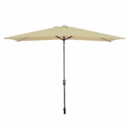 Marbueno Sombrinha Aço 8 Varas 200×300 cm Poliéster Castanho Jardim, Piscina, Terraço Casa | Jardim - nacloset