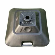 Base Sombrilla Cuadrada Marbueno Plástico 45x45x27 cm 30L Preto Jardim, Piscina, Terraço Casa | Jardim - nacloset