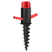 Marbueno Pincho Parasol Plástico Preto 37x6x6 cm Praia e Jardim 10505 Casa | Jardim - nacloset