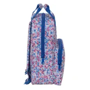 Mochila Escolar Nait Nait Flores coimbra azul Azul 20 x 28 x 8 cm Jogos | Disfarces - nacloset 2