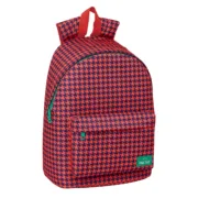 Mochila para notebook Nait Nait Pata de gallo coral Coral 31 x 41 x 16 cm Informática | Computadores - nacloset