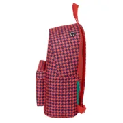 Mochila para notebook Nait Nait Pata de gallo coral Coral 31 x 41 x 16 cm Informática | Computadores - nacloset 2