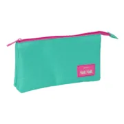 Estojo Triplo Nait Nait Verde mint 22 x 12 x 3 cm Estojo 3 Compartimentos - nacloset