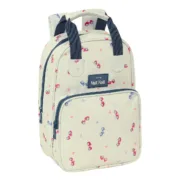 Mochila Escolar Nait Nait Coches Bege 20 x 28 x 8 cm Jogos | Disfarces - nacloset