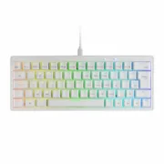 Teclado Gaming Mars Gaming MKMINIPROWBES Branco Qwerty US Informática | Gaming - nacloset